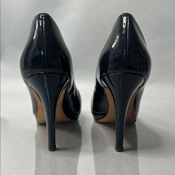 Cole Haan | Navy Blue | Patent Leather Pumps | Size 8.5B | Nike Air Sole (1525) - Picture 8 of 14